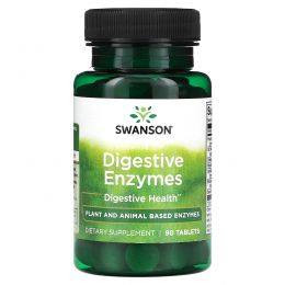 Swanson, Пищеварительные ферменты, 90 таблеток