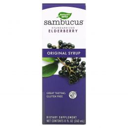 Nature's Way, Original Sambucus, стандартизированный экстракт бузины, 8 жидких унций (240 мл)