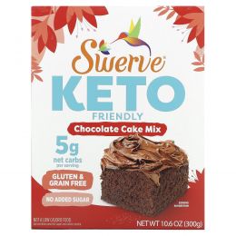 Swerve, Sweets, смесь для шоколадного торта, 300 г (10,6 унции)