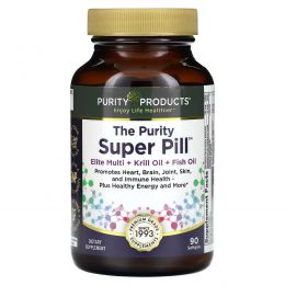 Purity Products, The Purity Super Pill, супертаблетка очищения, 90 капсул