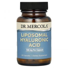 Dr. Mercola, липосомальная гиалуроновая кислота, 100 мг, 30 капсул