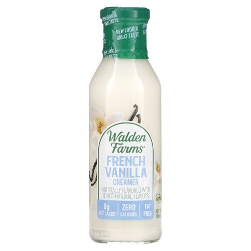 Walden Farms, Coffee Creamer, французская ваниль, 355 мл (12 жидк. Унций)