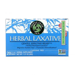 Triple Leaf Tea, Травяное слабительное, 20 пакетиков, 1.4 унций (40 г)