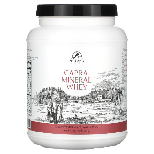 Mt. Capra, Козья минеральная сыворотка, 50.8 унции (1440 г)