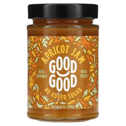 GOOD GOOD, Apricot Jam, 12 oz (330 g)