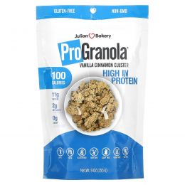 Julian Bakery, Pro Granola, ваниль и корица, 255 г (9 унций)