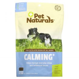 Pet Naturals of Vermont, Calming, For Dogs and Cats , 160 Chews