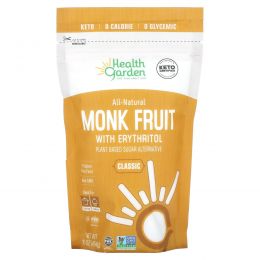 Health Garden, All-Natural Monk Fruit Sweetener, Classic, 1 lb (453 g)