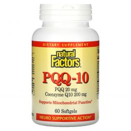 Natural Factors, PQQ-10, 60 Softgels