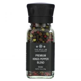 The Spice Lab, Premium Kings Pepper Blend, Grinder, 2.6 oz (73 g)