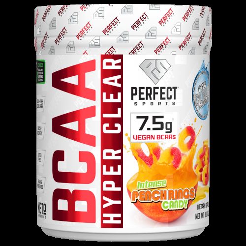 Perfect Sports, BCAA Hyper Clear, персиковые кольца насыщенного цвета, 310 г (10,9 унции)