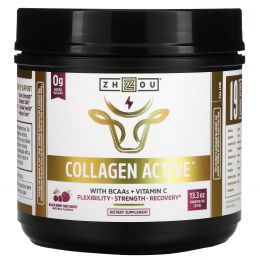 Zhou Nutrition, Collagen Active, Black Berry Cherry, 13.8 oz (378 g)