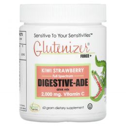 Sufficient C, Glutenizer Force Plus, Kiwi Strawberry, 2,000 mg , 52.5 g