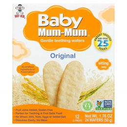 Hot Kid, Baby Mum-Mum, Original Rice Rusks, 24 Rusks, 1.76 oz (50 g) Each