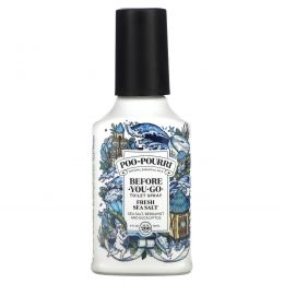 Poo-Pourri, Before-You-Go, спрей-освежитель для туалета, с морской солью, 118 мл (4 жидк. унции)