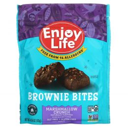 Enjoy Life Foods, Chocolate Brownie Bites, Marshmallow Crunch , 4.76 oz (135 g)