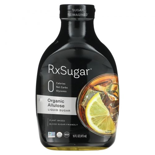 RxSugar, Organic Liquid Sugar, 16 oz (475 g)