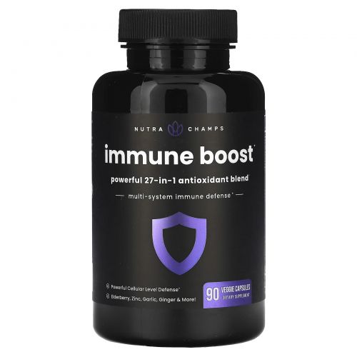 NutraChamps, Immune Boost, 90 растительных капсул