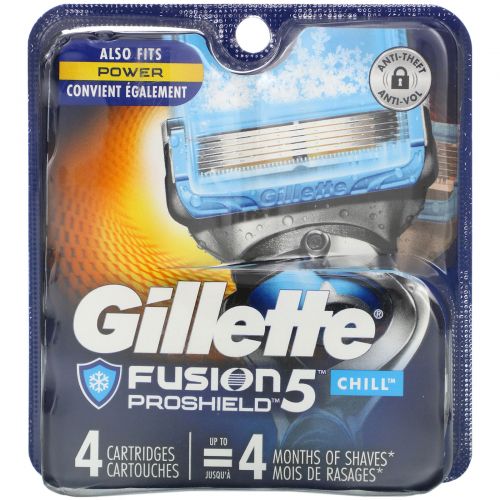 Сменные кассеты для бритья gillette fusion proshield 8 шт