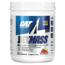 GAT, JetMASS, Fast-Acting Volumizing Creatine System, Strawberry Lemonade, 25 oz (708 g)