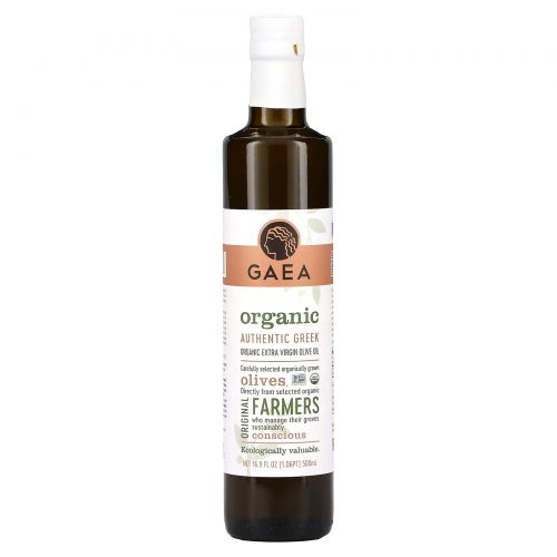 Gaea, Organic, Extra Virgin Olive Oil, 17 fl oz (500 ml)