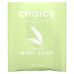 Choice Organic Teas, Herbal Tea, Mint Sage, Caffeine Free, 16 Tea Bags, 1.02 oz (29 g)