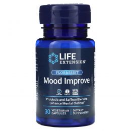 Life Extension, Florassist, Mood Improve,  30 Capsules