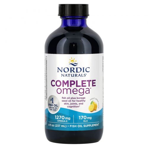 Nordic Naturals, «Совершенная Омега» с лимонным вкусом, 8 жидких унций (237 мл)