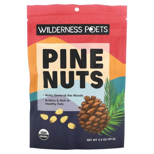 Wilderness Poets, Кедровые орехи, 99 г (3,5 унции)
