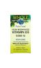 Natural Factors, Whole Earth & Sea, Vegan Bioenhanced Vitamin D3, 5,000 IU, 60 Vegetarian Capsules