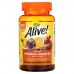 Nature's Way, Alive!, Мульти-витаминный комплекс для взрослых со  вкусом вишни, винограда и апельсина, 90 жевательных таблеток