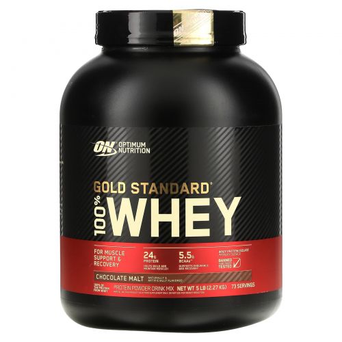 Optimum Nutrition, 100% Whey Gold Standard, шоколадная сгущенка, 2,273 г