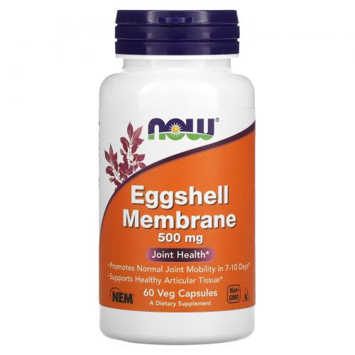 Now Foods, Eggshell Membrane , 500 mg, 60 Veggie Caps