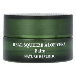 Nature Republic, Real Squeeze, бальзам с алоэ вера, 25 г (0,88 унции)