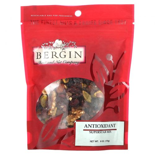 Bergin Fruit and Nut Company, Antioxidant, Superstar Mix, 6 oz (170 g)