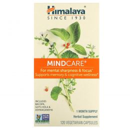 Himalaya, MindCare, 120 вегетарианских капсул