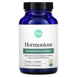 Ora, Hormonious, Гормональный баланс и поддержка, 90 капсул