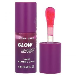 I Dew Care, Glow Easy, масло для губ с витамином С, виноград, 6 мл (0,20 жидк. унции)