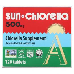 Sun Chlorella, А, 500 мг, 120 таблеток