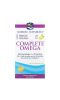 Nordic Naturals, Complete Omega, со вкусом лимона, 1000 мг, 60 гелевых капсул