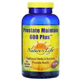 Nature's Life, Простата 600+, 250 капсул