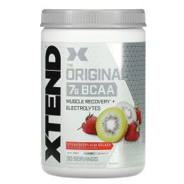 Scivation, Xtend, аминокислоты с разветленной цепью, киви и клубника, 14,5 унции (410 г)