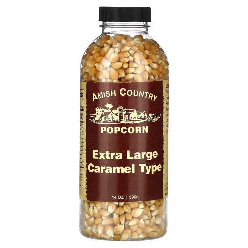 Amish Country Popcorn, очень большая карамель, 396 г (14 унций)