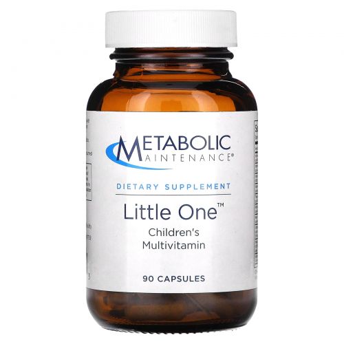 Metabolic Maintenance, Little One, мультивитамины для детей, 90 капсул