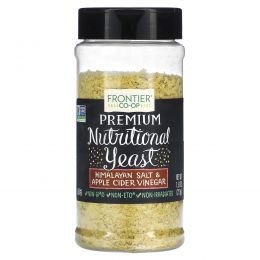 Frontier Natural Products, Premium Nutritional Yeast, Himalayan Salt & Apple Cider Vinegar, 7.51 oz (213 g)