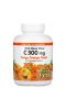 Natural Factors, Витамин C 500 мг, терпкий апельсиновый вкус, 90 жевательных пластинок