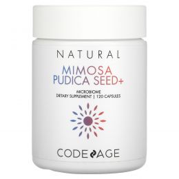 Codeage, Mimosa Pudica Seed +, Microbiome, 120 капсул