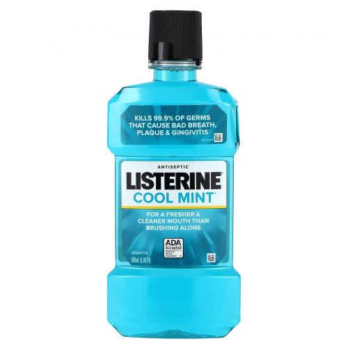 Listerine, Антисептик, холодная мята, 500 мл (1,05 пункта)