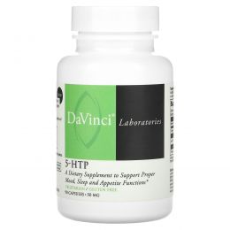 DaVinci Laboratories of Vermont, 5-HTP, 50 мг, 90 капсул