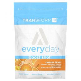 TransformHQ, Everyday, Boost Shot, апельсин, 32,45 г (1,1 унции)